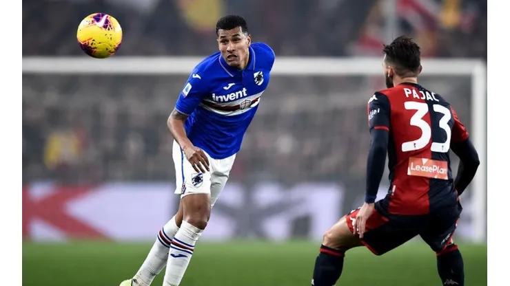 Jeison Murillo, jugador de la Sampdoria de Italia.