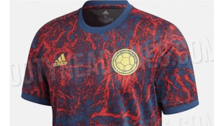 Se filtran imágenes de lo que sería otra camiseta alternativa de la Selección Colombia