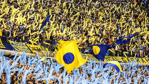 Foto de La Bombonera, el mítico estadio de Boca.