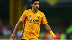 Cómo jugaría Manchester United con Raúl Jiménez de delantero