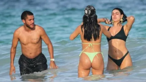 Jona Dos Santos aclaró que las mujeres con las que se lo vio son sus hermanas