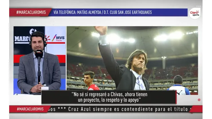 Hoy no, Chivas: Almeyda se siente pleno en la MLS
