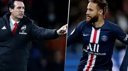 Emery: "Neymar llegó a PSG con aires de ser Messi en Barcelona"