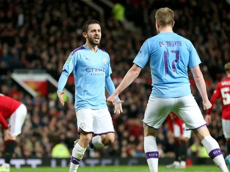 El derbi de Manchester fue para el City, que quedó a un paso de la final de la Carabao Cup