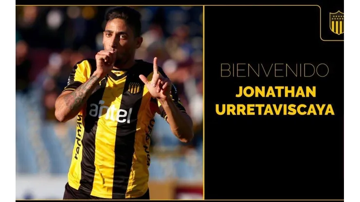 Jonathan Urretaviscaya a Peñarol