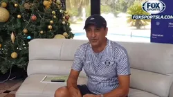 Ramón Díaz con su sonrisa característica.