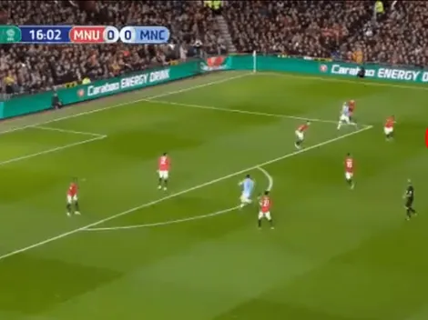 Bernardo Silva sacó un remate inatajable para poner en ventaja al City