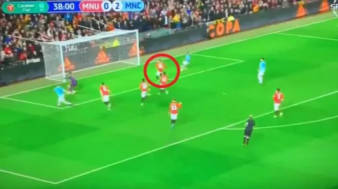 El gol en contra de Andreas Pereira.