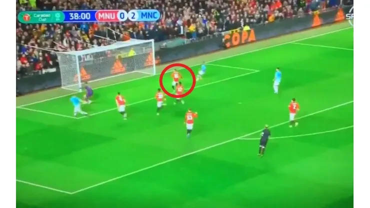 El gol en contra de Andreas Pereira.