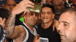 Video: Germán Cano fue recibido como una estrella por los hinchas del Vasco da Gama
