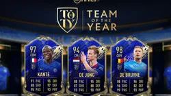 TOTY FIFA 20 | Reveladas las estadísticas de Kanté, De Bruyne y De Jong