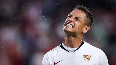 Chicharito no la está pasando bien en España.