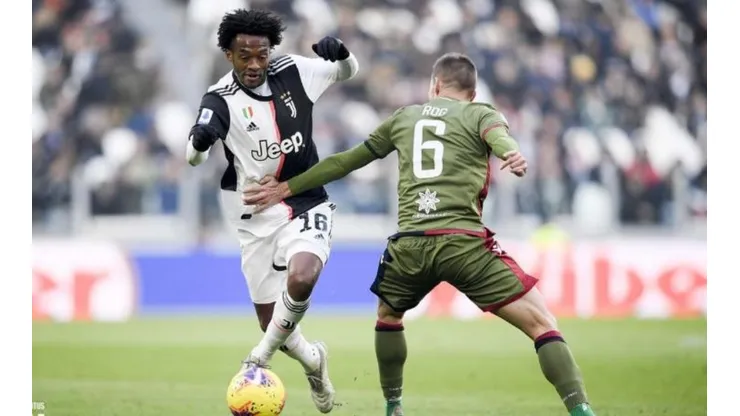 Una buena y una mala: técnico de la Juventus elogió a Cuadrado y después lo criticó