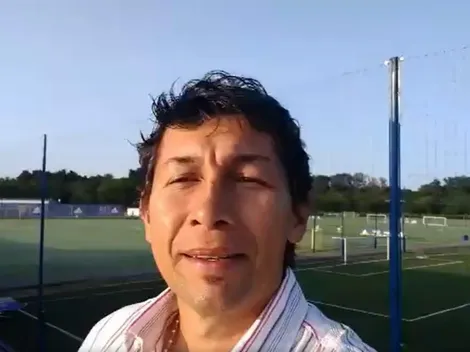 Madrugó, llegó primero a Ezeiza y Bermúdez metió video para todos los de Boca