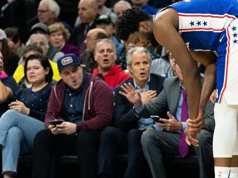 ¡OUCH! Así quedó el dedo de Joel Embiid tras una terrible lesión