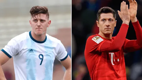 Tras el elogio del Bocha, Gaich contó que es lo que tiene de Lewandowski