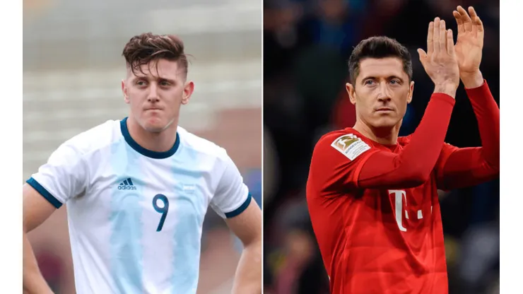 Tras el elogio del Bocha, Gaich contó que es lo que tiene de Lewandowski