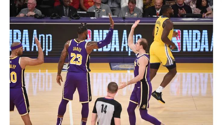 LeBron se unió a la nueva moda de los Lakers y posteó la foto más increíble