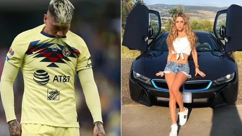 Nicolás Castillo de fiesta previo a la final