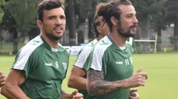 Falcioni elogió el estado físico de Osvaldo: "Está en línea, está perfecto"