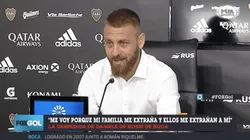 De Rossi anunció que se retira: "La decisión es definitiva"