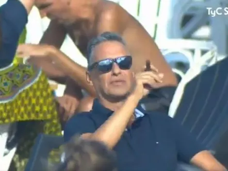 Cingolani avisó que De Rossi duraba poco en Boca y ahora apareció con un habano