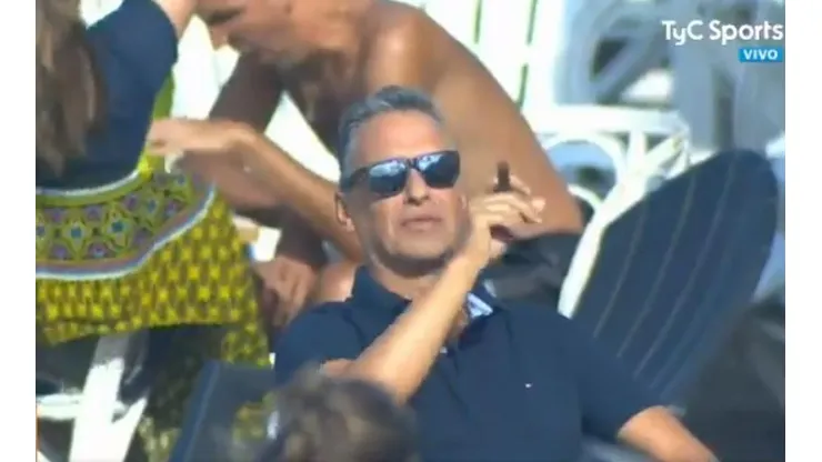 Así apareció Rodolfo Cingolani.
