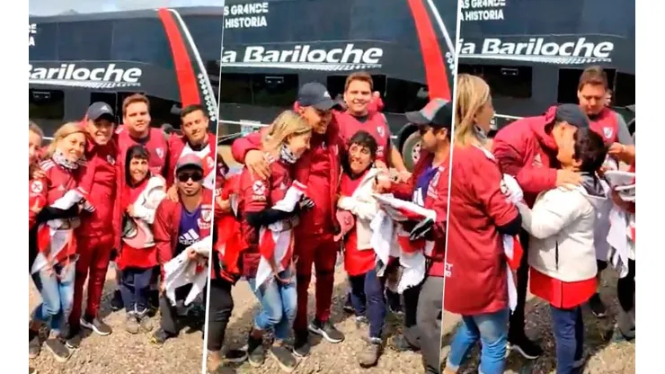 Lo conoció a Gallardo, dijo "me muero" y la reacción del Muñeco es todo