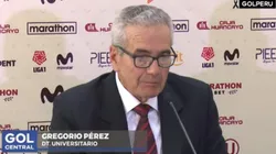 Gregorio Pérez fue confirmado en Universitario en diciembre del 2019.