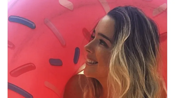 Sol Rivas volvió con una foto en bikini para recordar que es la más linda hincha de Boca