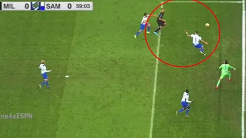 Zlatan Ibrahimovic entró, tuvo el gol y pifió el cabezazo