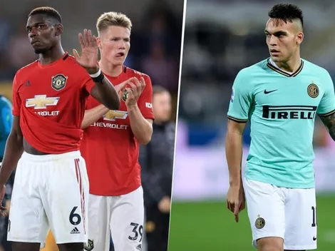 ¿El bombazo del verano? El United pidió a Lautaro para desprenderse de Pogba