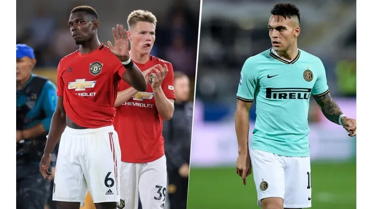 ¿El bombazo del verano? El United pidió a Lautaro para desprenderse de Pogba
