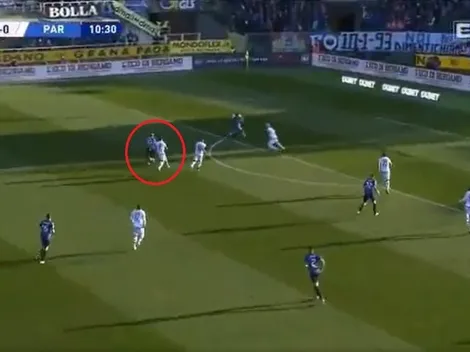 Pegale de donde quieras, Papu: desde afuera del área, la clavó al ángulo