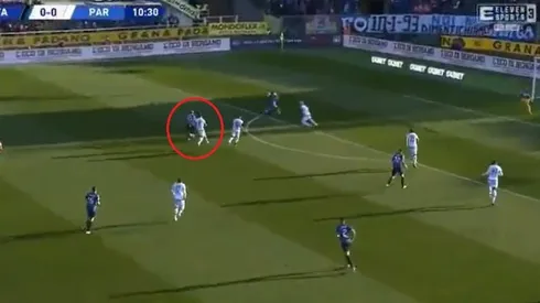 Pegale de donde quieras, Papu: desde afuera del área, la clavó al ángulo