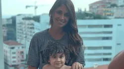 Antonela Roccuzzo subió una foto increíble de Ciro y Hulk