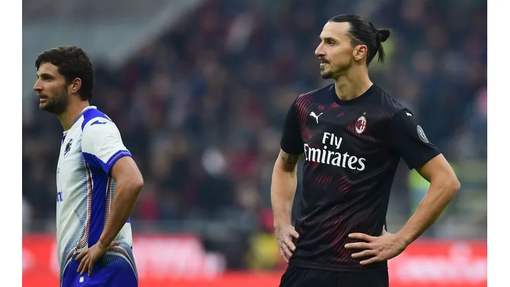 El retorno de Zlatan no alcanzó y el Milan empató en 0 ante la Sampdoria