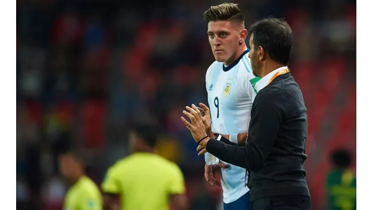 Bocha Batista, DT de la Sub 23: "Gaich tiene cosas de Lewandowski"
