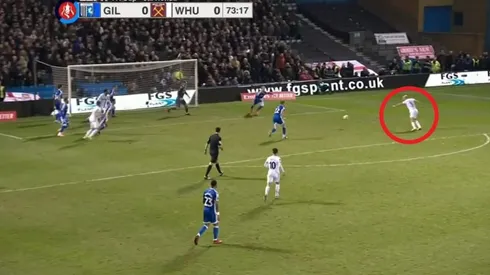 El gol de Pablo Zabaleta.