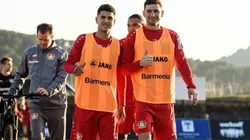 Alerta, se romperán corazones: Alario le dio la bienvenida a su compañero Palacios