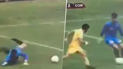 Llamen al manicomio: arquero demente hizo esto en el partido por la punta