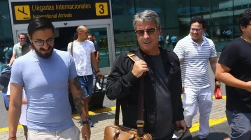 Bengoechea llegó a Lima para hacer la pretemporada con Alianza Lima.