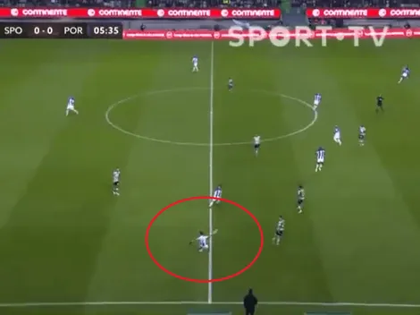 La fenomenal asistencia de Tecatito Corona de 40 metros