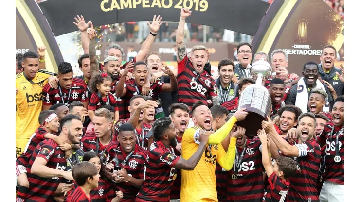Flamengo campeón de la Copa Libertadores 2019.