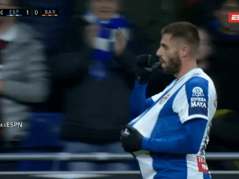 Sorpresa total: de cabeza, Espanyol se adelantó ante Barcelona