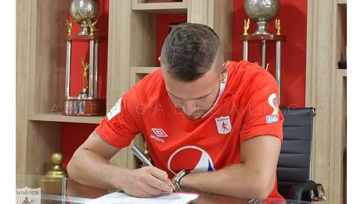 Felipe Jaramillo, nuevo jugador del América de Cali.