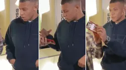 No lo podía creer: Mbappé quedó impresionado con un truco de magia