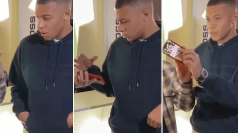 No lo podía creer: Mbappé quedó impresionado con un truco de magia