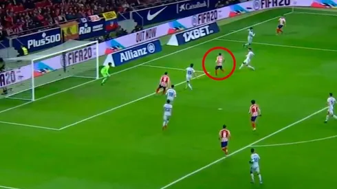 Correa abrió el año con una definición 5 estrellas para el 1 a 0 del Atlético