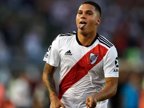 Alivio en River: los estudios cardíacos le dieron bien a Juanfer Quintero